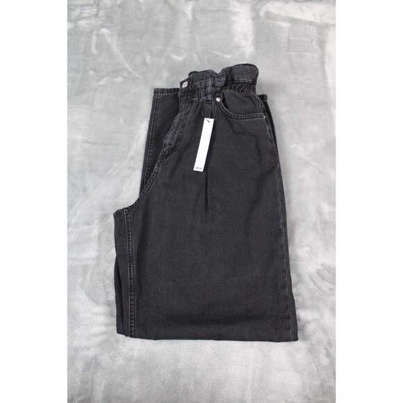 OSOS Design Flare Straight Leg Fit Women Size 28 Waist Black Jean - Picture 9 of 9